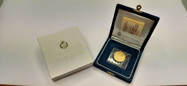 SAN MARINO. 5 Scudi 1980.
