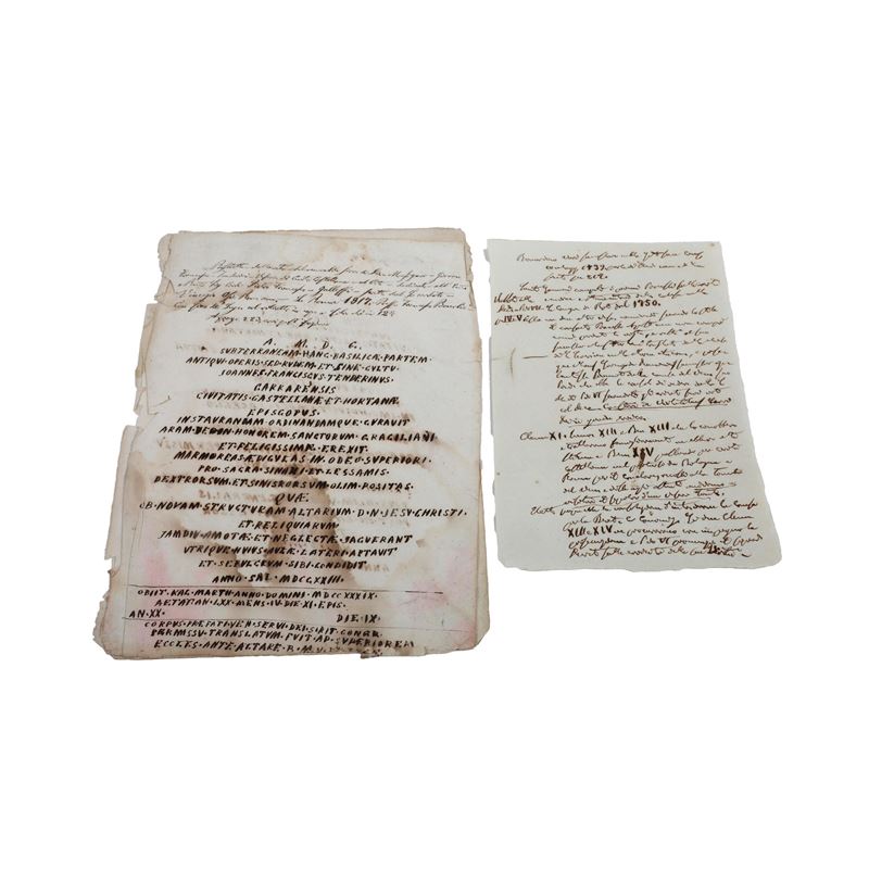 Manoscritto storico-religioso, XVIII-XIX secolo