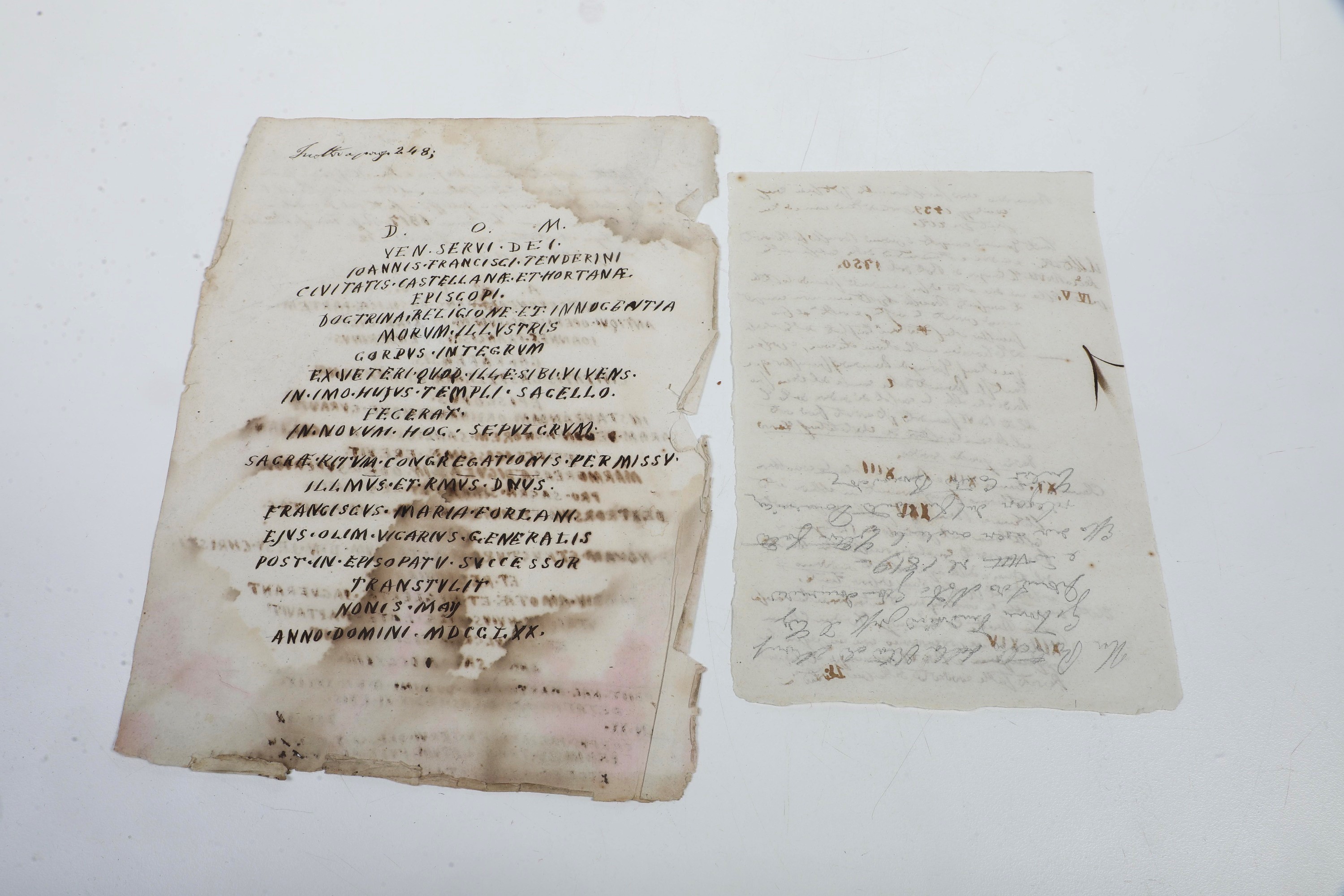 Manoscritto storico-religioso, XVIII-XIX secolo