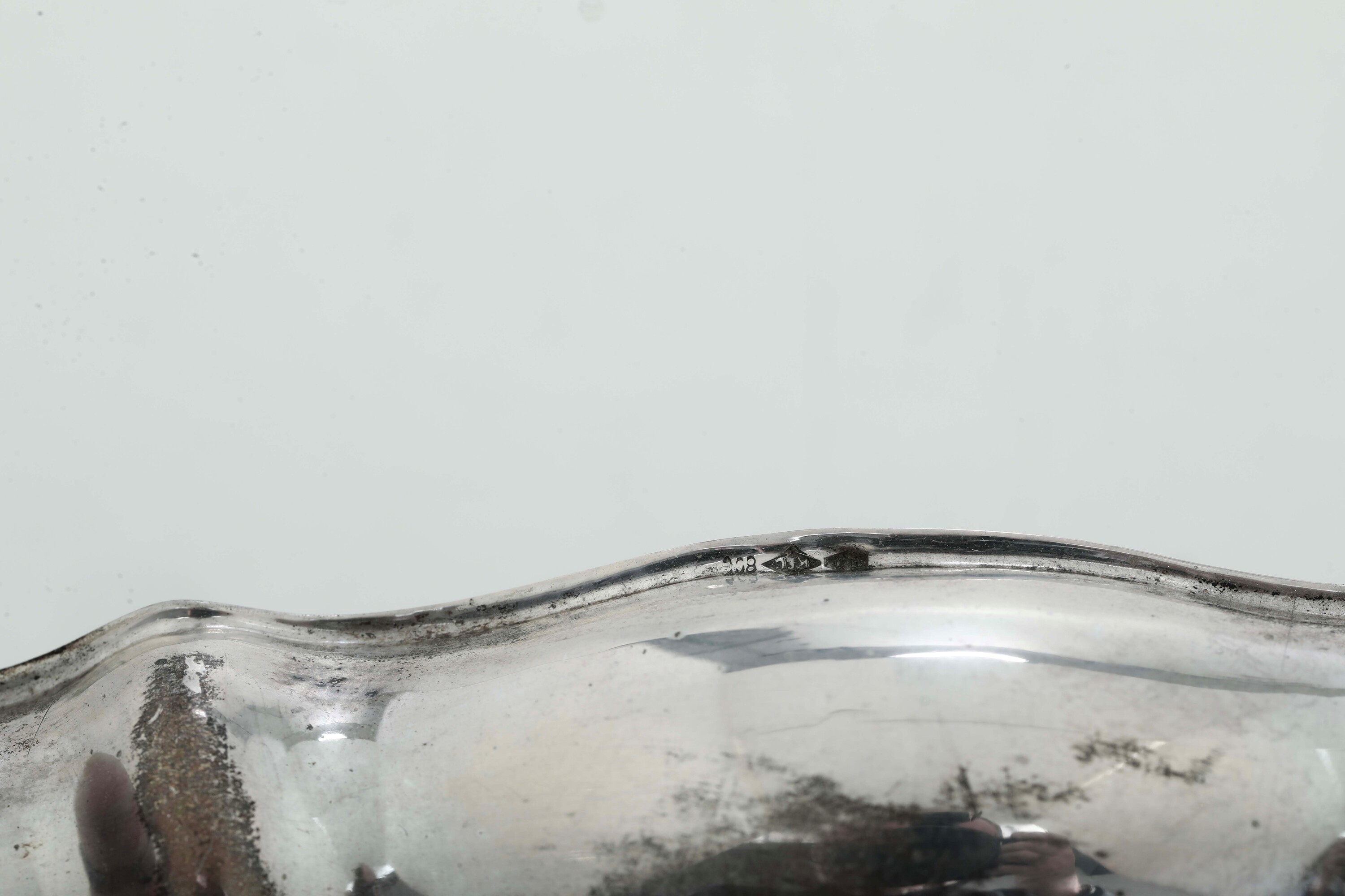 Vassoio. Argenteria Italiana del XX Secolo, Argentiere Ricci & C., Alessandria