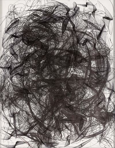 The Dark Corner Drawings (1992), penna su carta