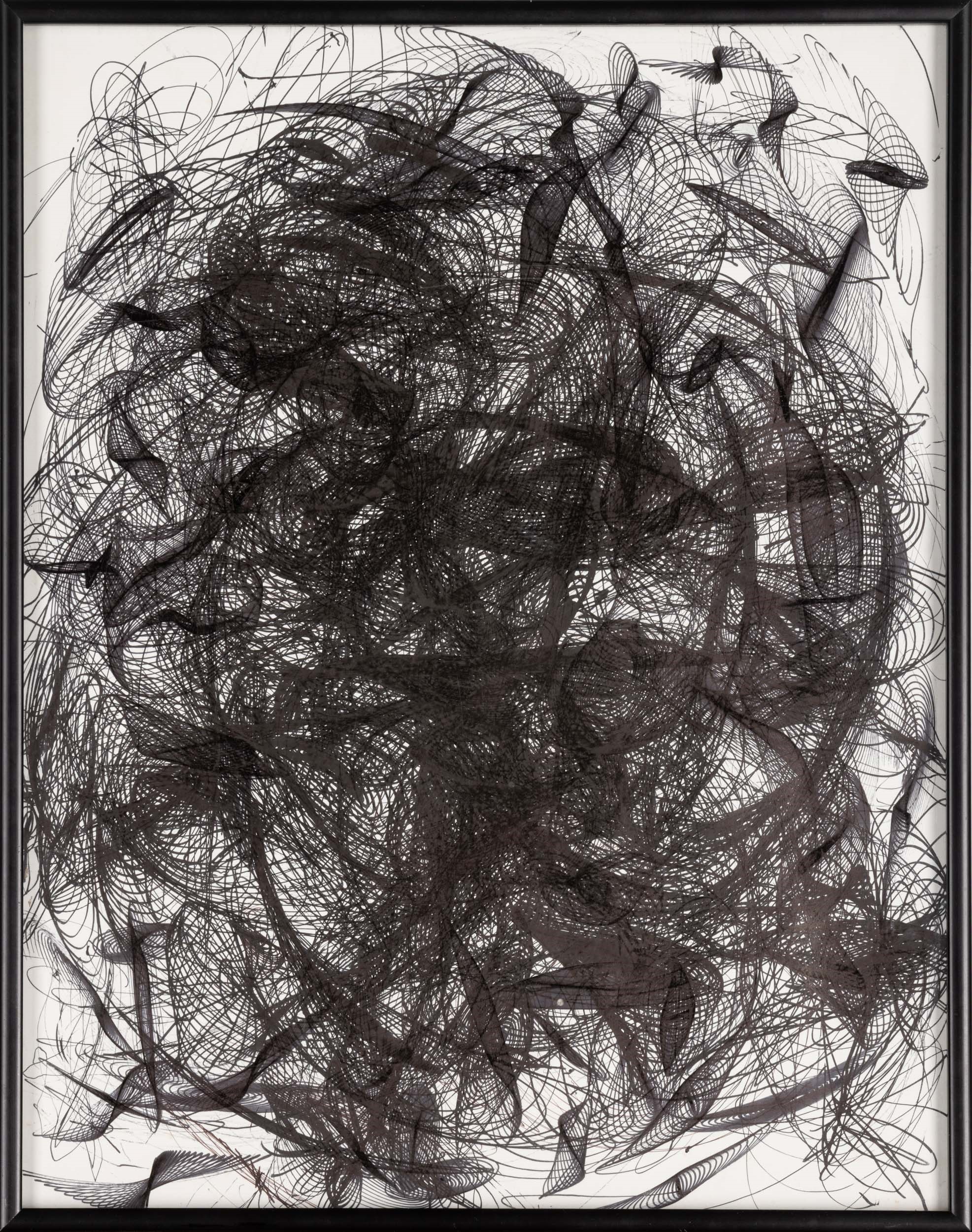 Jim Shaw - The Dark Corner Drawings (1992), penna su carta