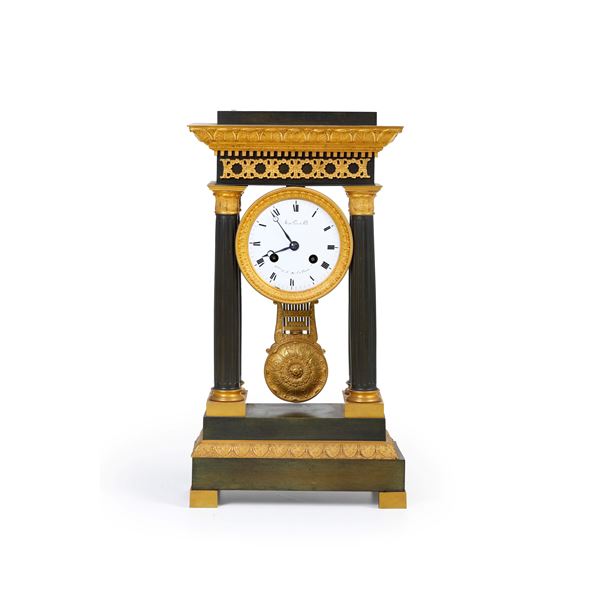 Orologio a portico "Musy". XIX-XX secolo