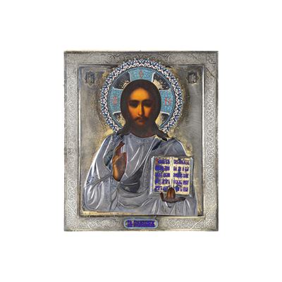 Cristo Pantocratore. Russia XIX Secolo