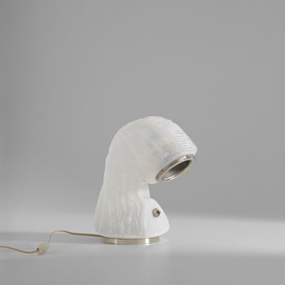 Lampada da tavolo mod. Osso in vetro di Murano