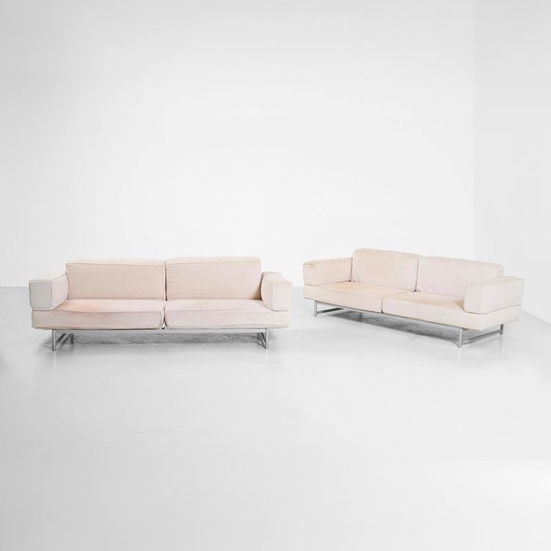 Piero Lissoni : Due divani mod. Reef  - Auction 20th-century furniture - Cambi Casa d'Aste