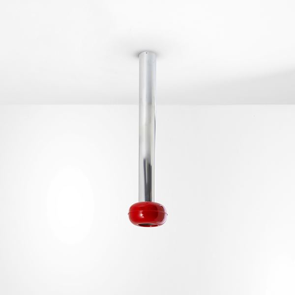 Ettore Sottsass - Lampada a sospensione mod. Manifesto 