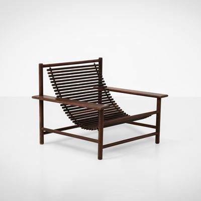 Poltrona, legno, Brasile, circa 1960