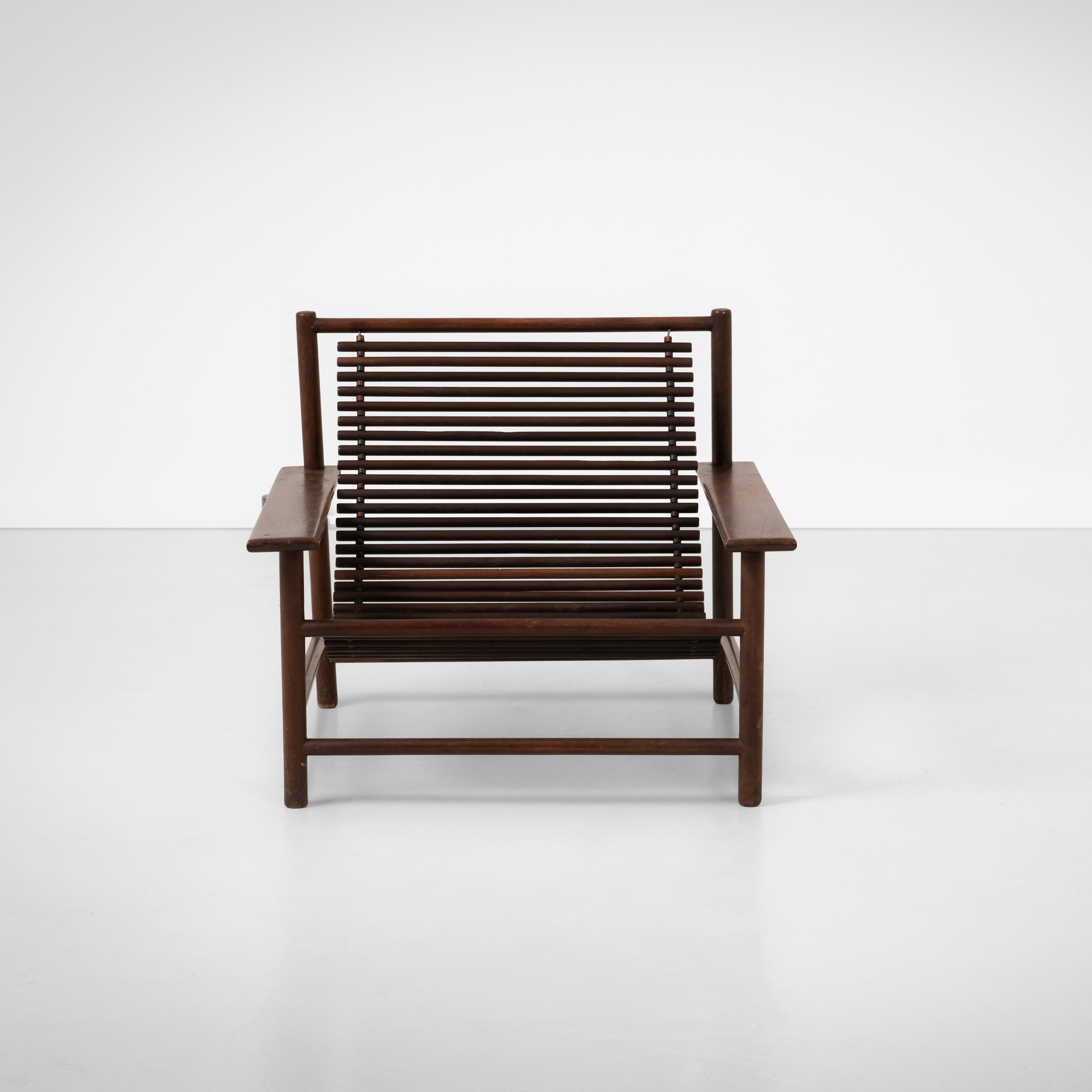 Poltrona, legno, Brasile, circa 1960