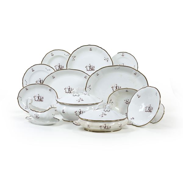 Servizio da tavola. Finlandia, Manifattura Arabia, XX secolo.