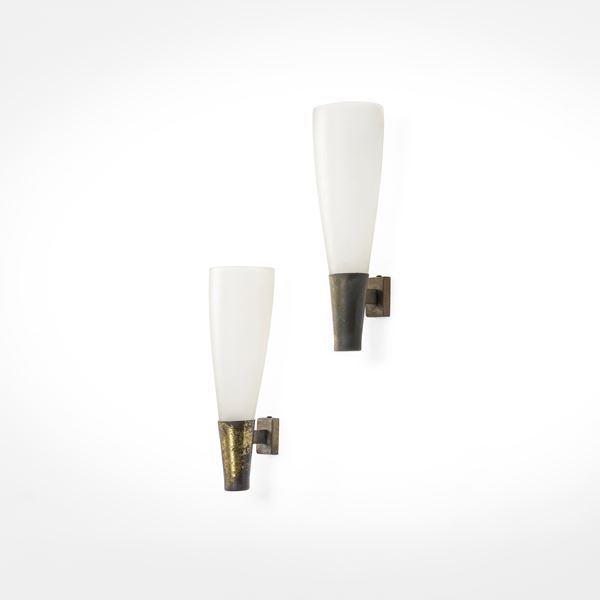 Pietro Chiesa - Due lampade a parete