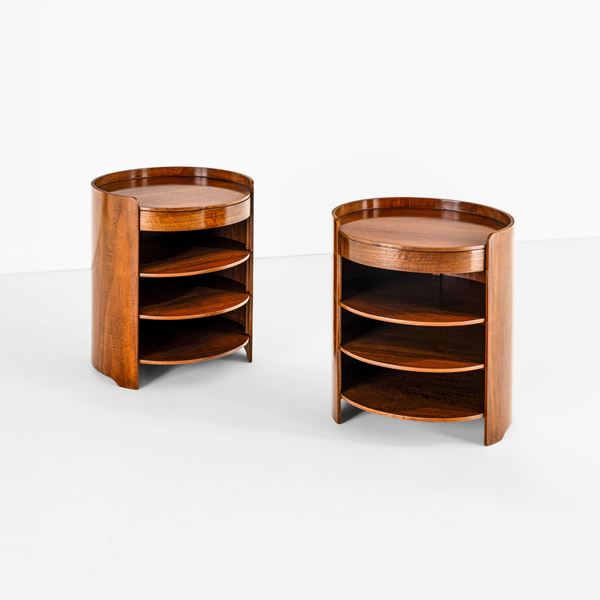 Luigi Caccia Dominioni - Due comodini mod. Casaccia