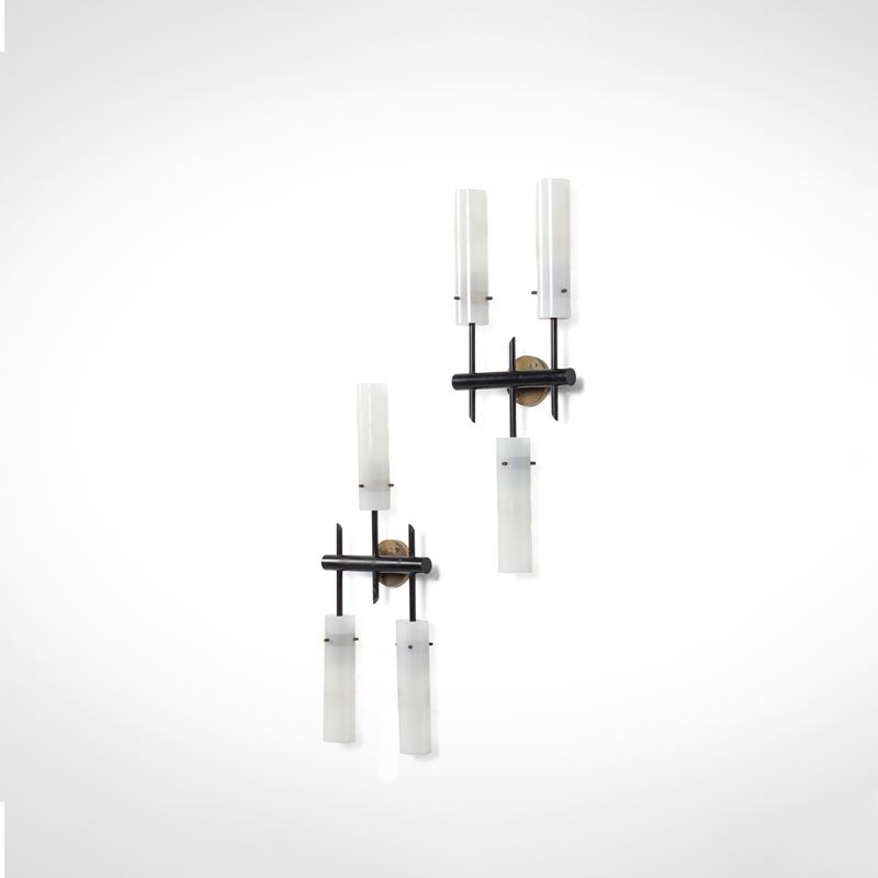 Angelo Lelii : Due lampade a parete  - Auction Design - Cambi Casa d'Aste