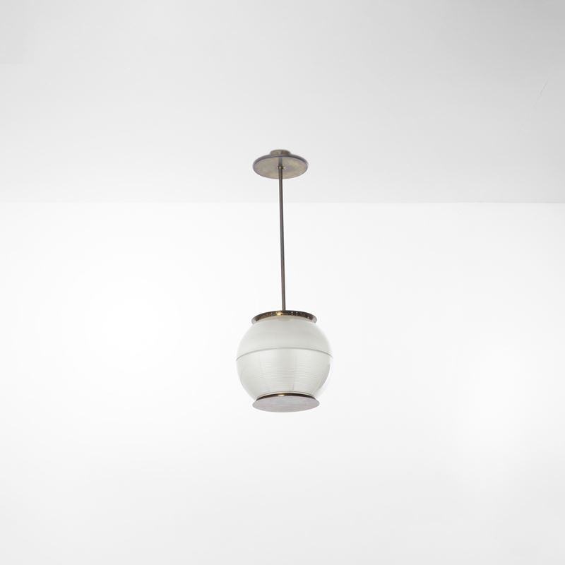 Ignazio Gardella : Lampada a sospensione mod. LS4  - Asta Design - Cambi Casa d'Aste