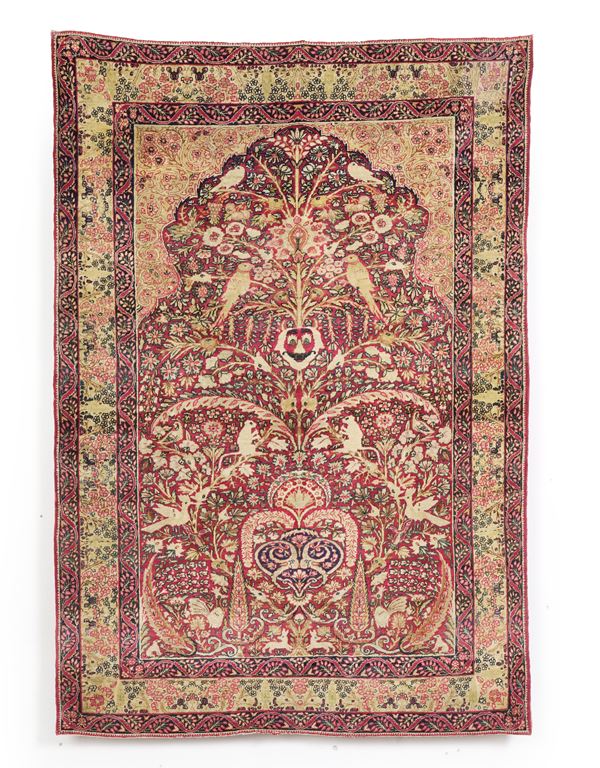 Tappeto Kirman, Persia fine XIX inizio XX secolo