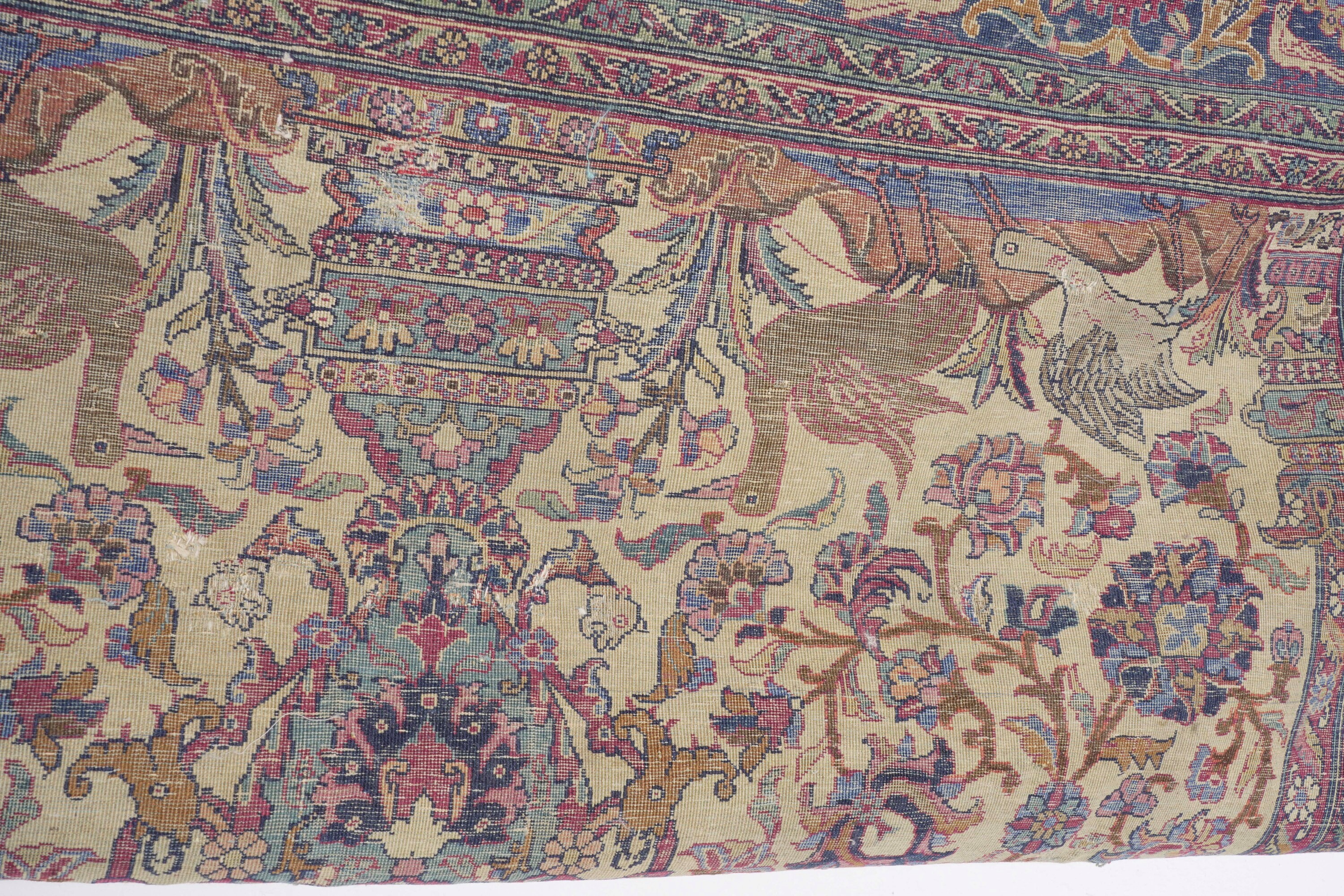 Tappeto Kashan, Persia, fine XIX secolo, 206x147 cm