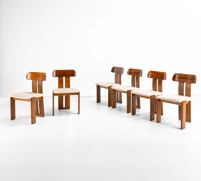 Mobil Girgi : Sei sedie  - Auction Design 200 - Cambi Casa d'Aste