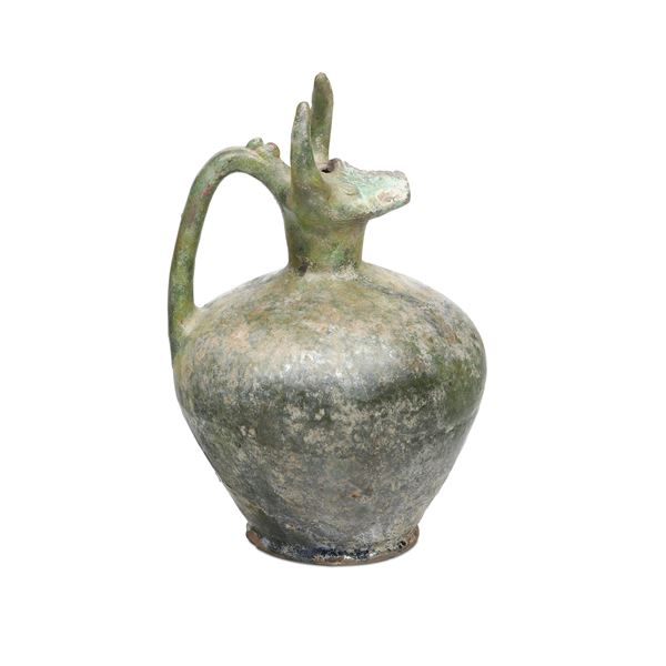 Versatoio zoomorfo Iran, XII-XIII secolo 