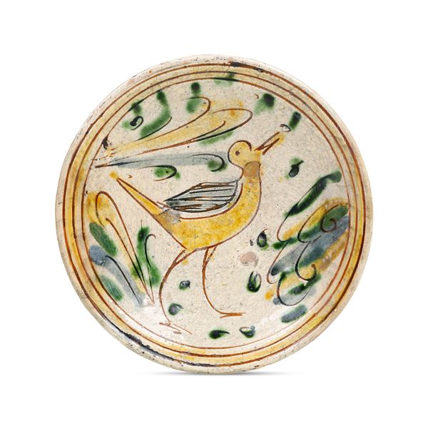 Piccolo piatto Probabilmente area veneta, XVI-XVII secolo 