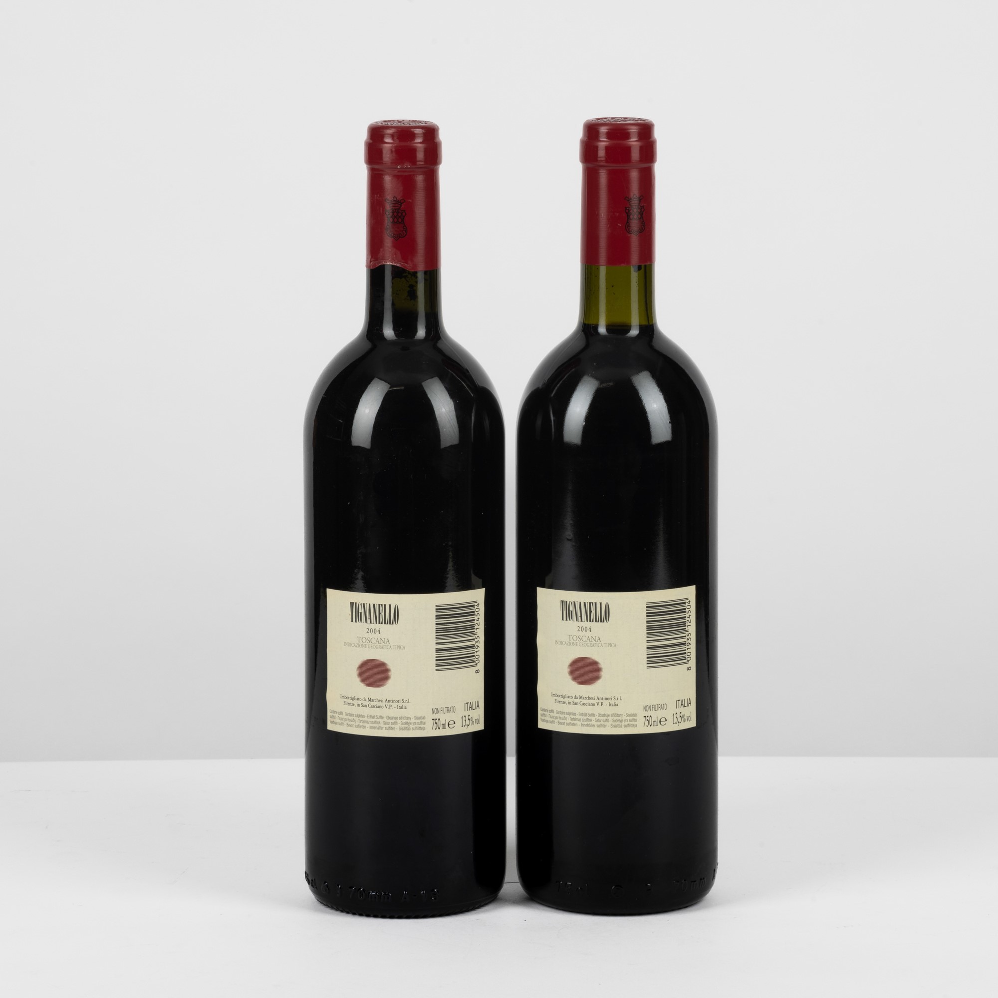 Antinori, Tignanello 2004, 2 bottiglie in scatola originale