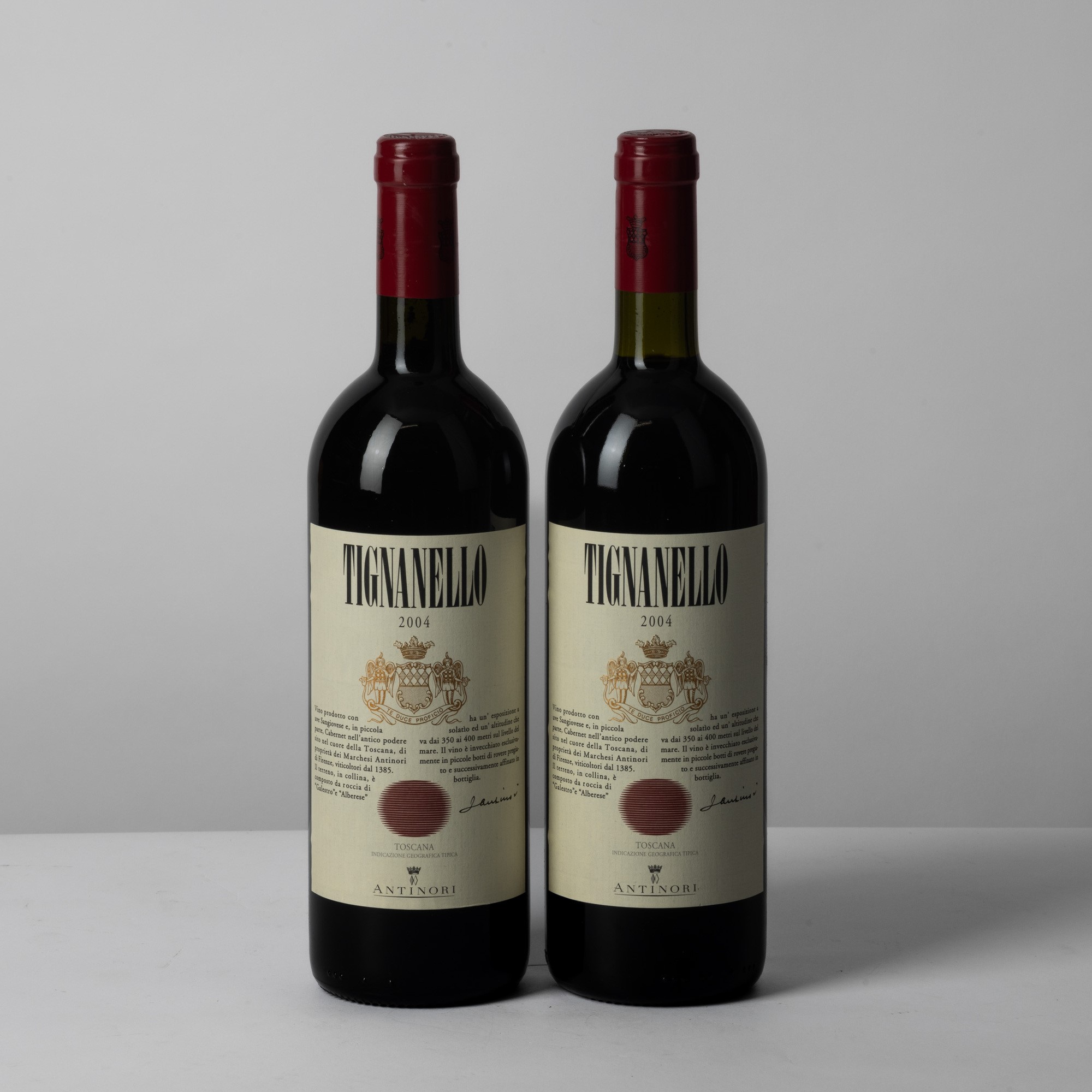 Antinori, Tignanello 2004, 2 bottiglie in scatola originale