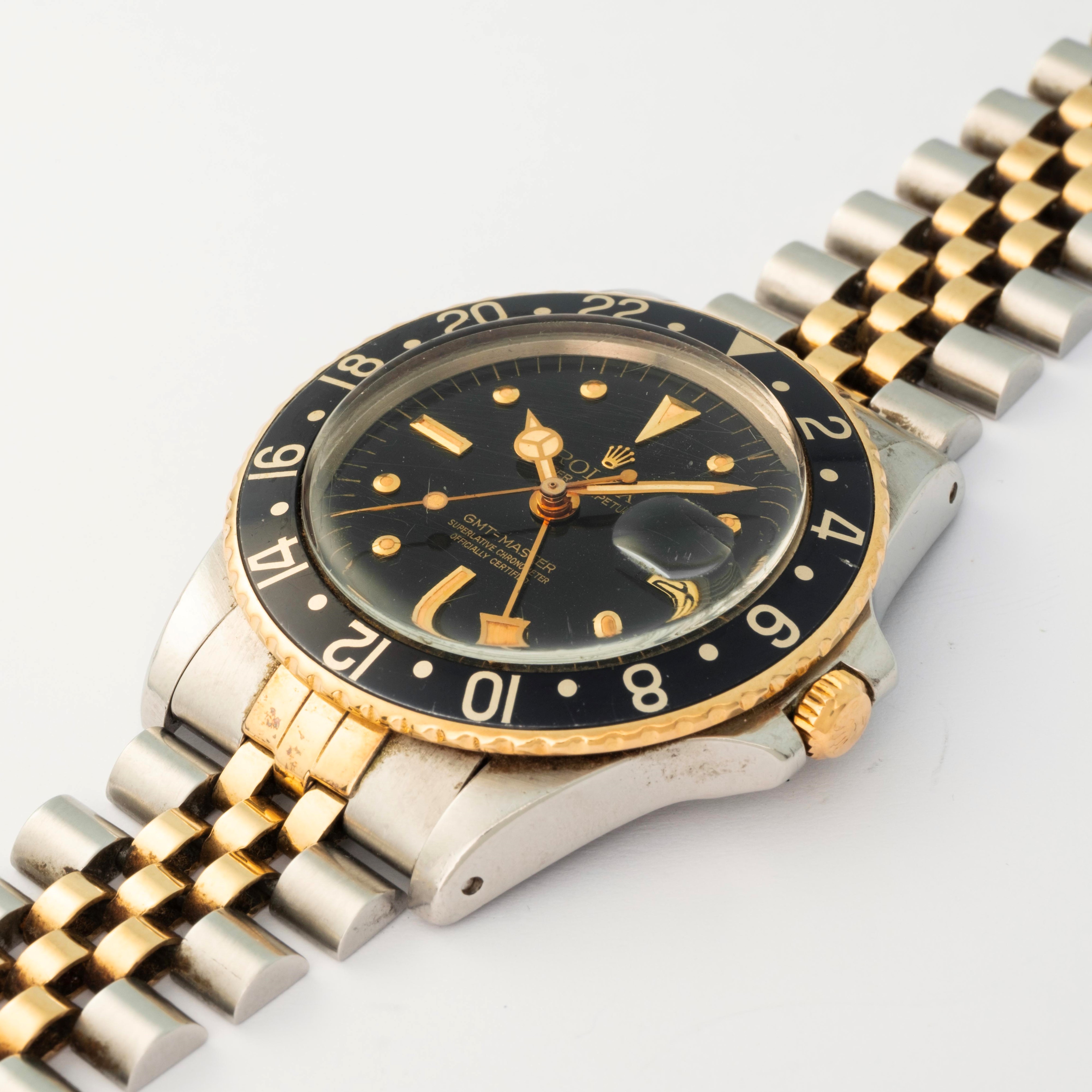 Rolex - GMT Master ref. 1675 'Nipple' in acciaio e oro, circa 1977