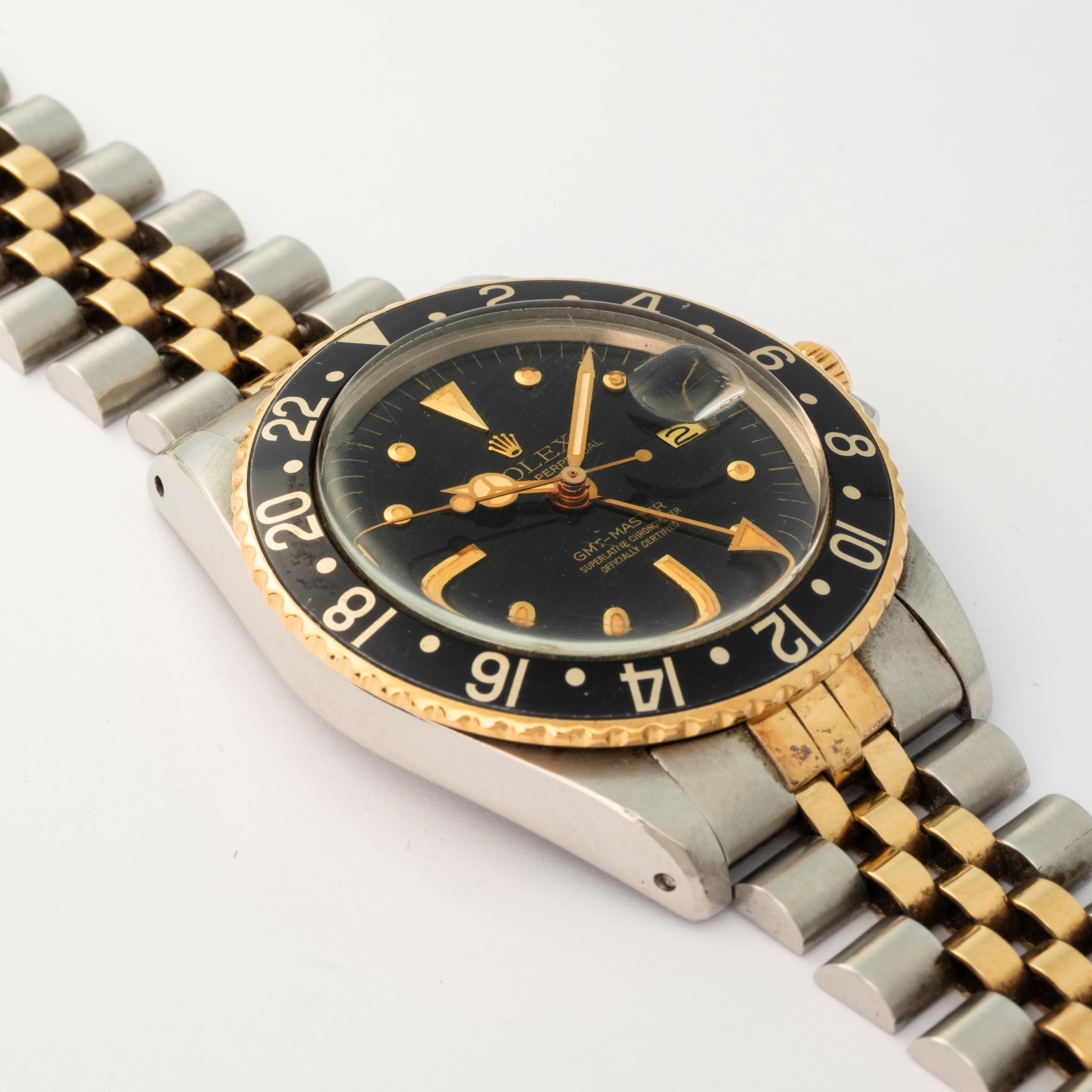 Rolex - GMT Master ref. 1675 'Nipple' in acciaio e oro, circa 1977