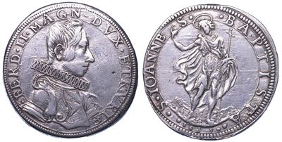 Ferdinando II de' Medici, Piastra 1635