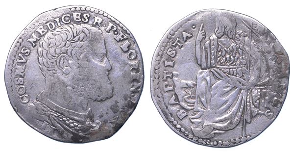 FIRENZE. COSIMO I DE' MEDICI, 1537-1574. Testone.