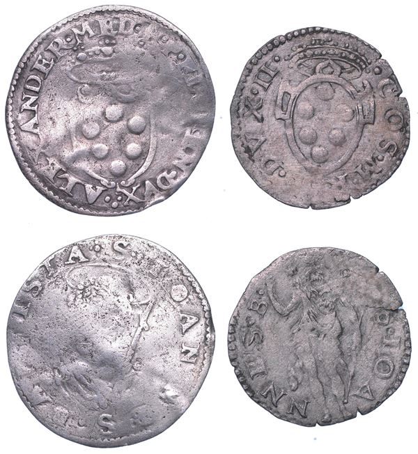 FIRENZE. Lotto di due monete.