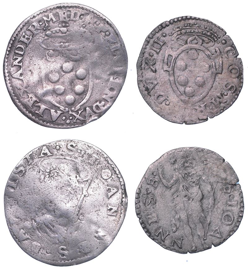 FIRENZE. Lotto di due monete.  - Asta Numismatica Light - Cambi Casa d'Aste