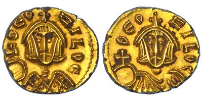 Teofilo, Tremisse (829-832 d.C.), oro, diametro 10,93 mm, Siracusa