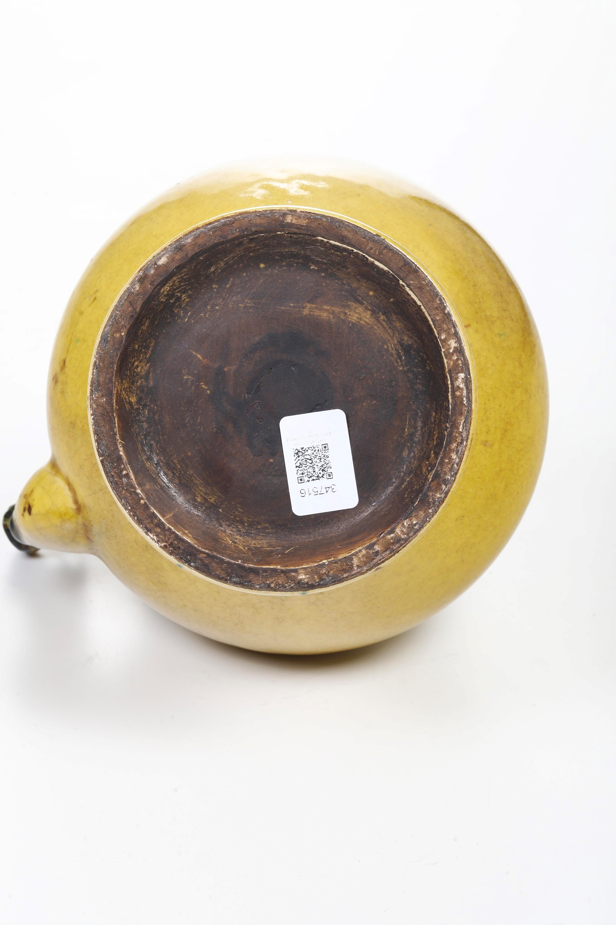 Versatoio con beccuccio zoomorfo, Maiolica, Liguria, XIX-XX secolo