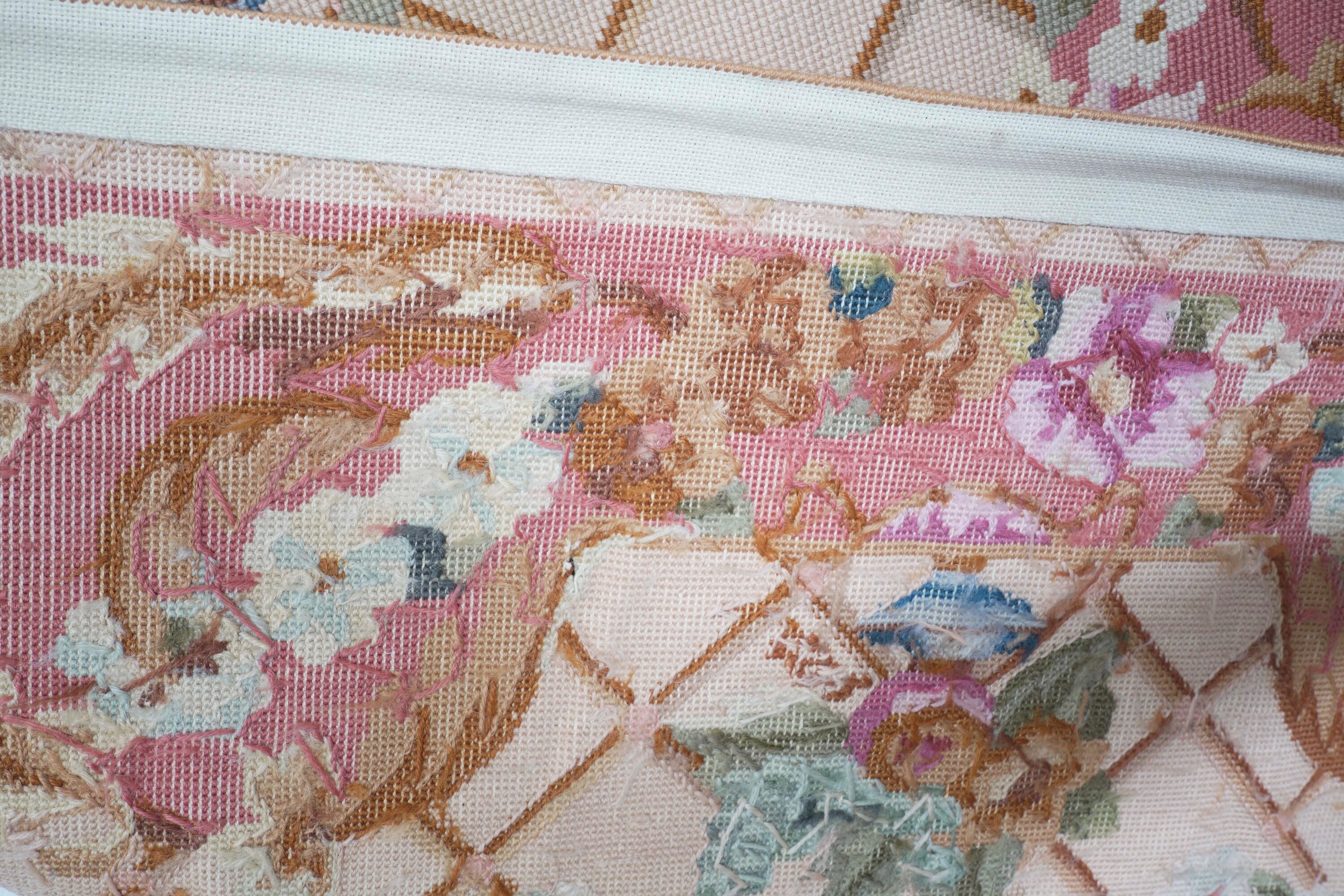 Cina, Piccolo punto, metà XX secolo, Cm 145x85