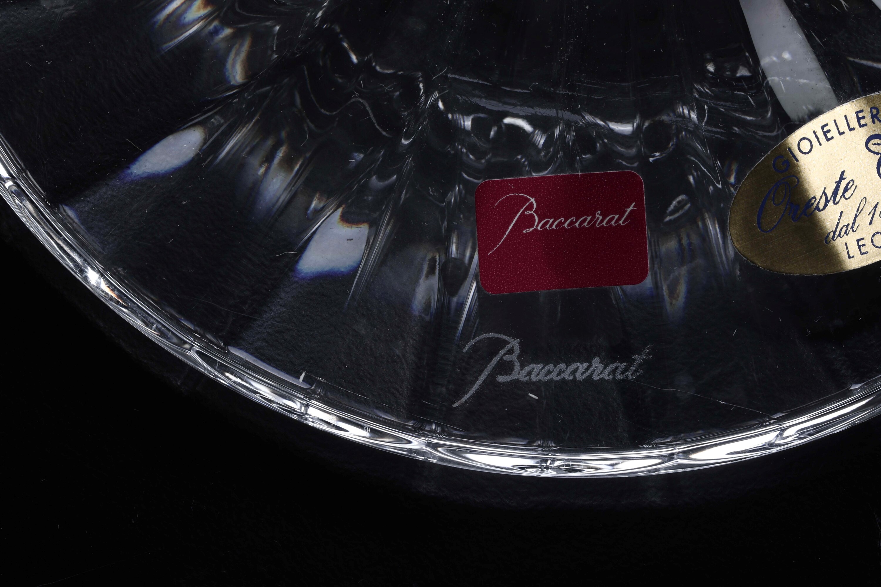 Candelabro "mille Nuits” Francia, Manifattura Baccarat, Inizio del XXI Secolo