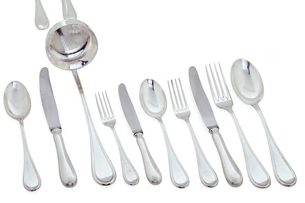 Servizio di posate. Argenteria veneta del XX secolo, argentiere Argenteria Vicentina