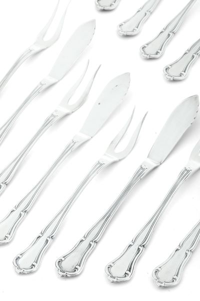 Servizio da Dolce. Argenteria Italiana del XX Secolo