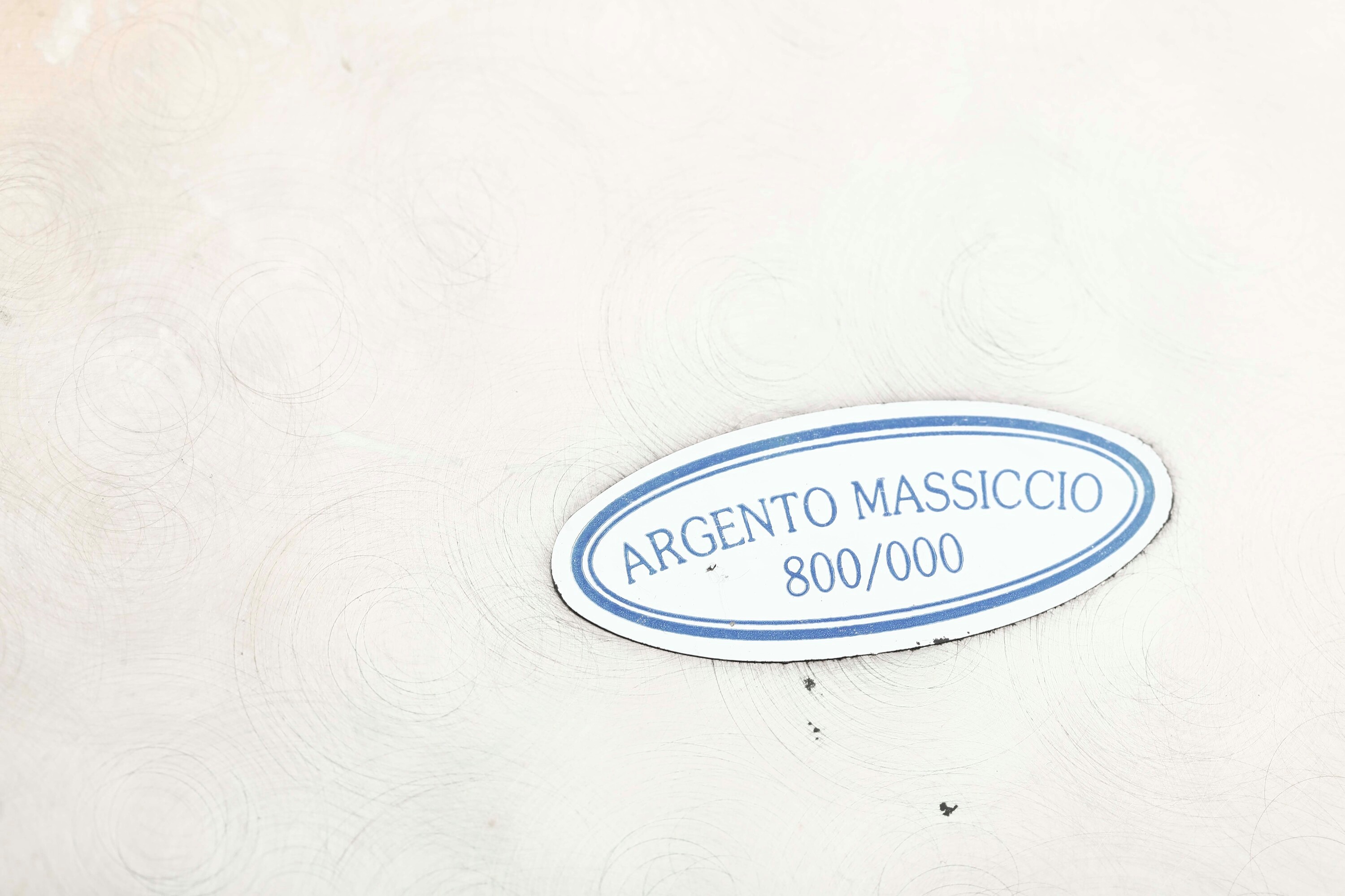 Lotto di Due Svuotatasche. Argentria Italiana del XX Secolo