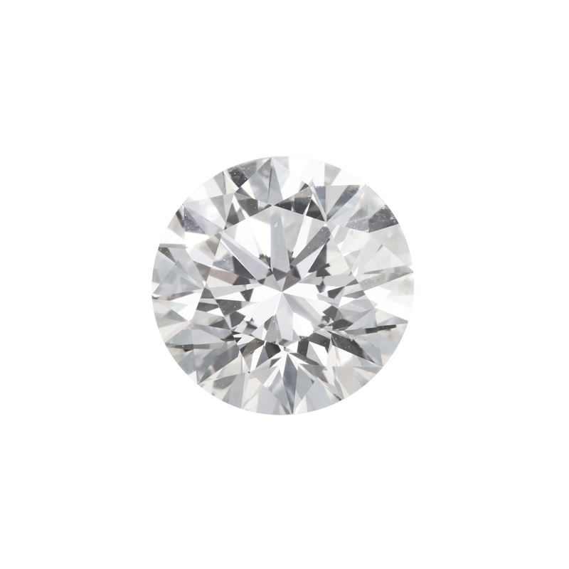 Brilliant-cut diamond weighing 2.29 carats, color F, clarity VVS1, fluorescence none. Gemmological Report R.A.G. Torino n. DV25139  - Auction Fine Jewellery - Cambi Casa d'Aste