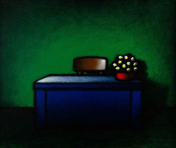 Senza titolo (Scrivania blu)