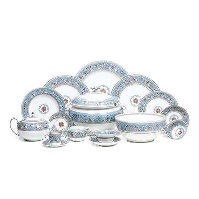 Servizio da Tavola “florentine Turquoise” Inghilterra, Manifattura Wedgwood, Seconda Metà del XX ...