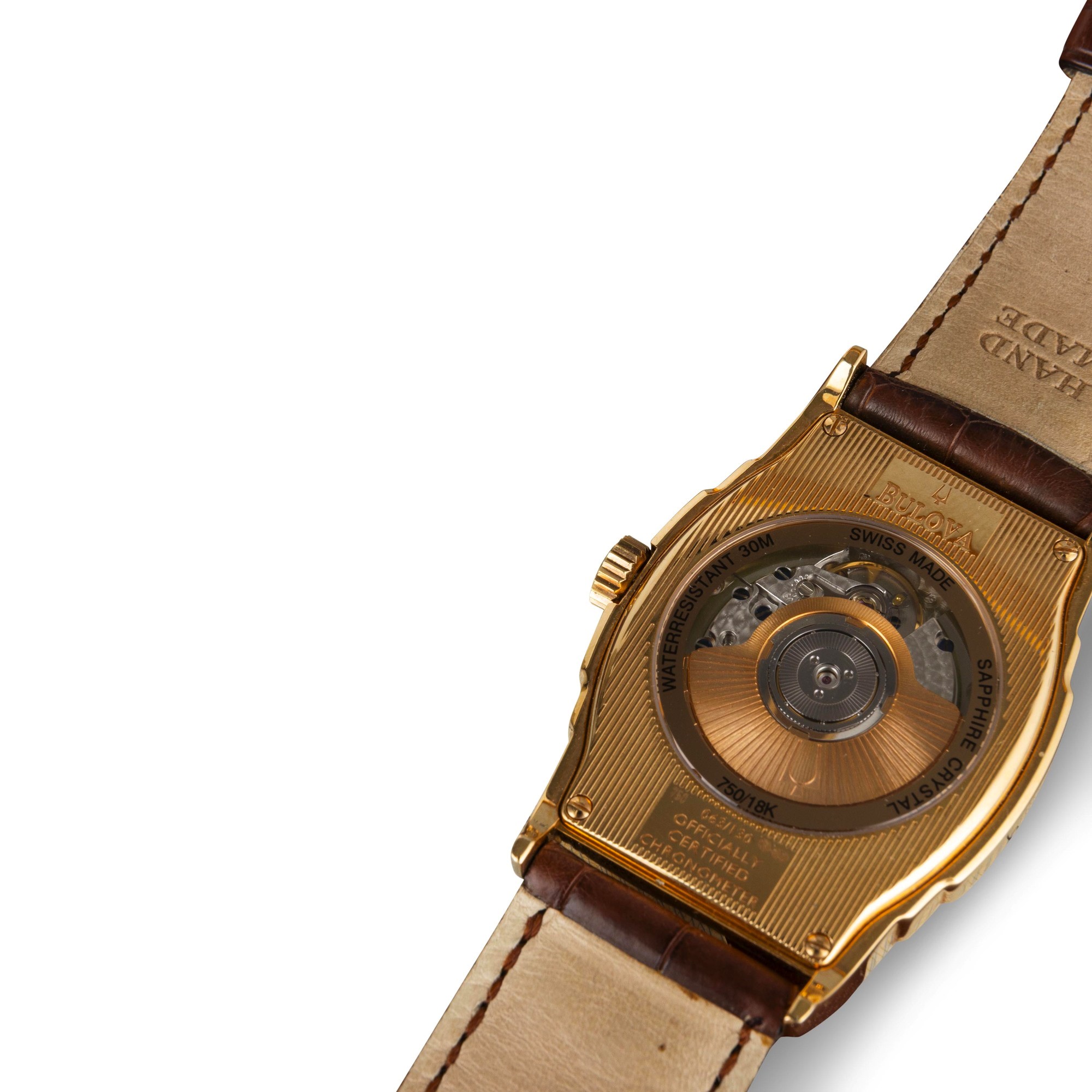 Bulova - Ambassador “130° Anniversario” Limited Edition, orologio automatico in oro giallo 18k