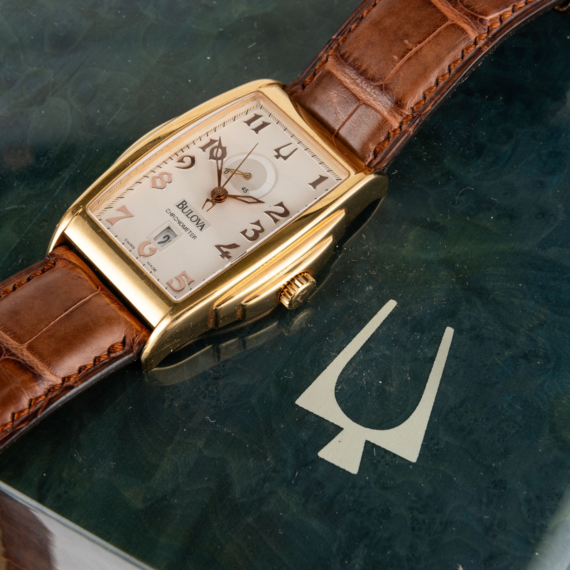 Bulova - Ambassador “130° Anniversario” Limited Edition, orologio automatico in oro giallo 18k