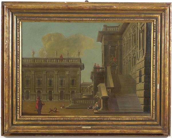 Veduta di piazza del Campidoglio