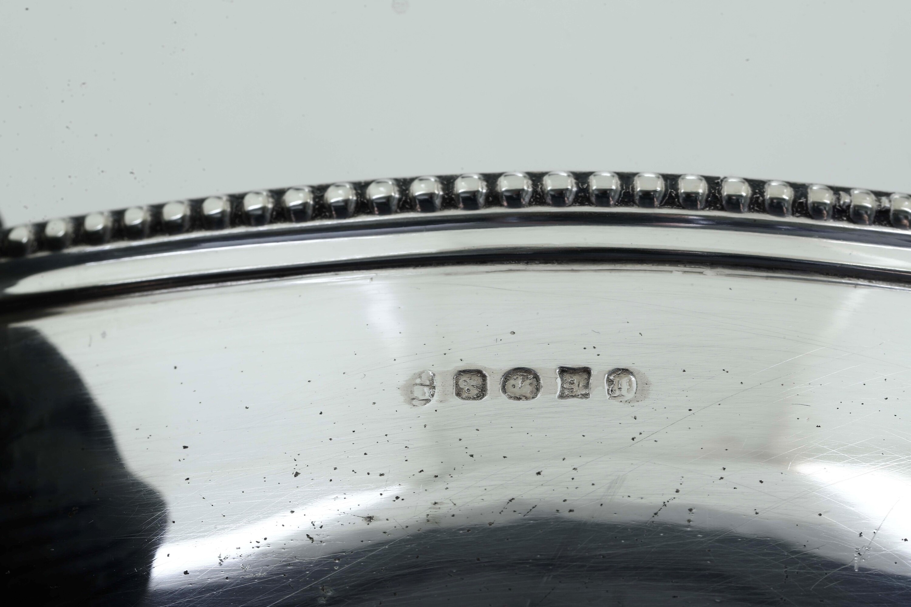 Ciotola Biansata in Metallo Argentato