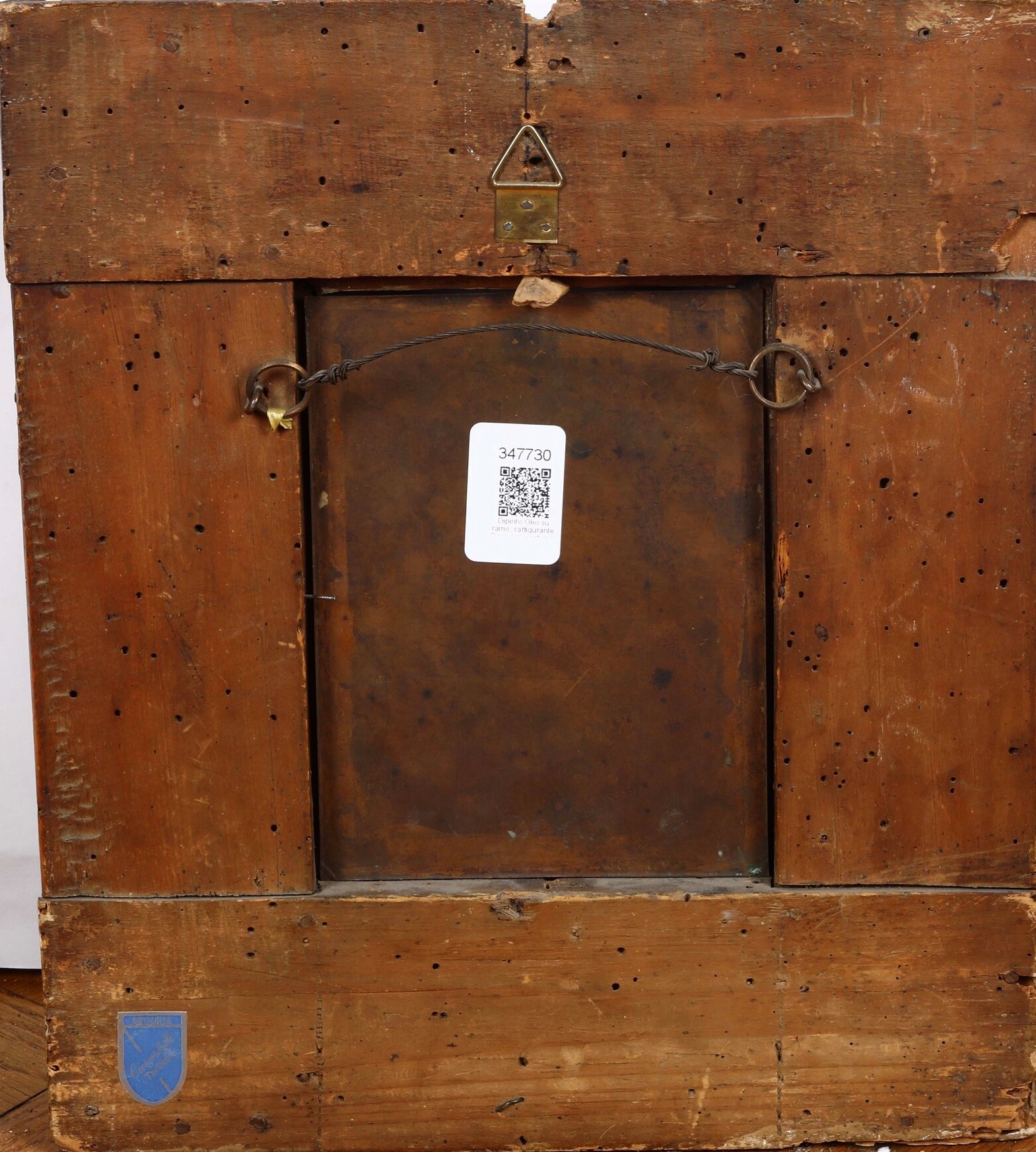 Scuola del XVII secolo Ritratto di gentildonna con colletto in pizzo e monili di perle