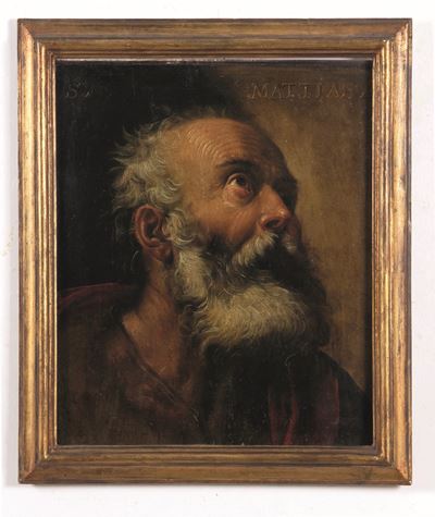 San Mattia, olio su tavola