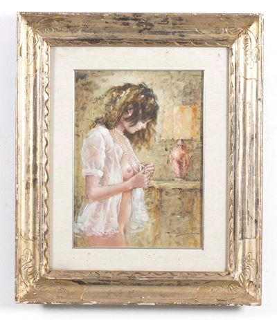 Claudio Santini, Collana di perle
