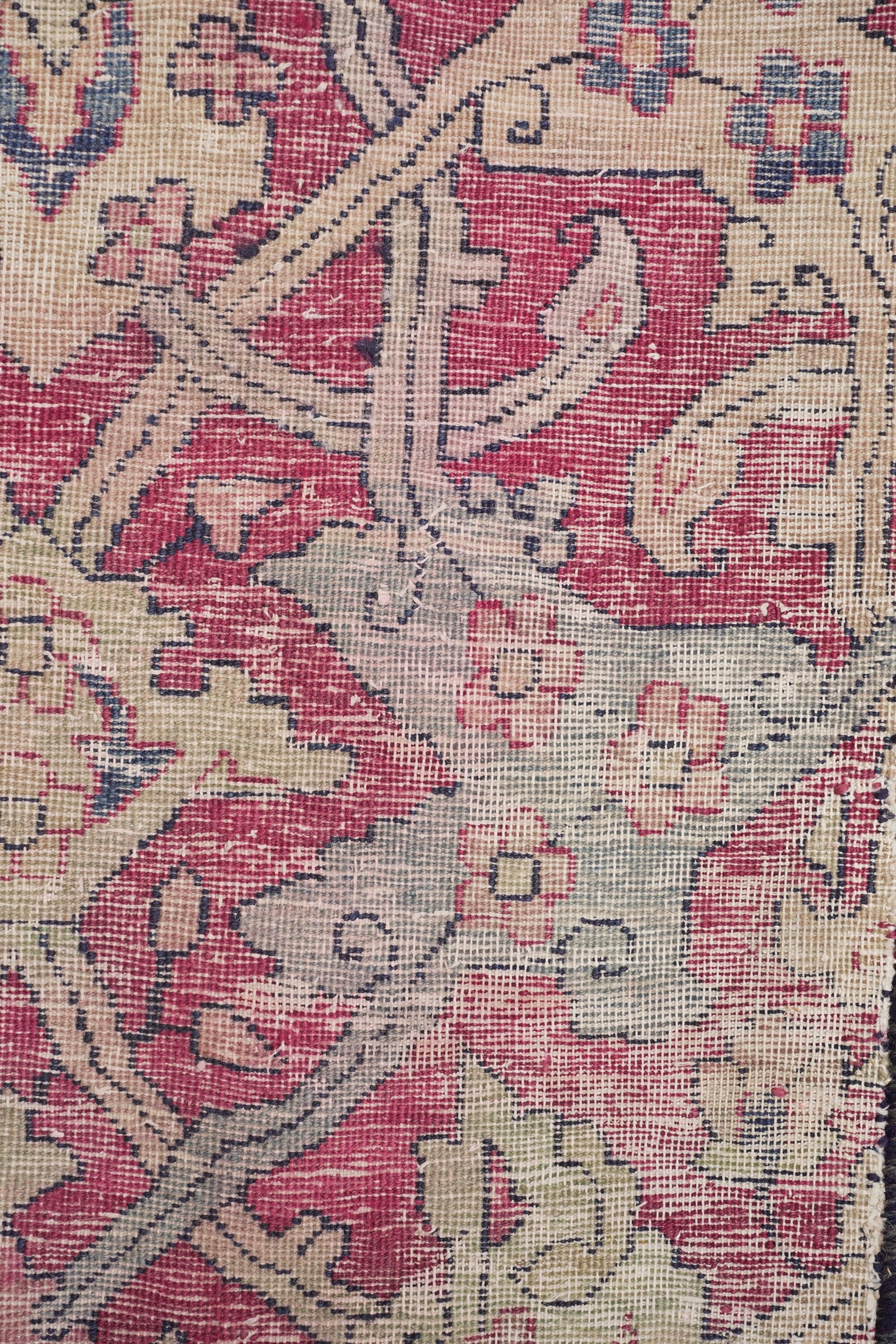 Frammento di Khorassan, Persia nord orientale, XIX secolo, 243 x 116 cm