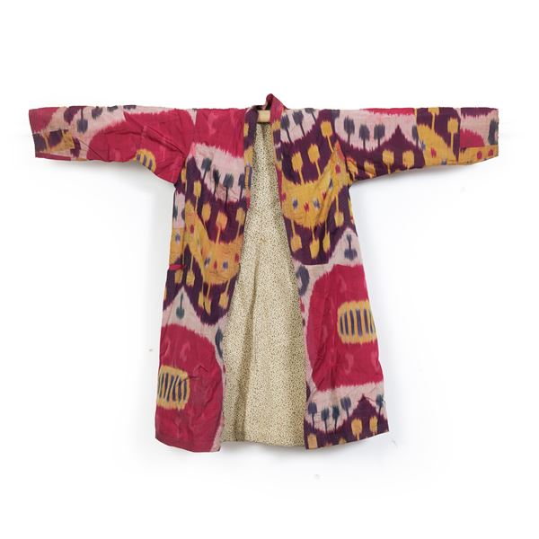 Vestito Ikat, Uzbekistan XIX secolo